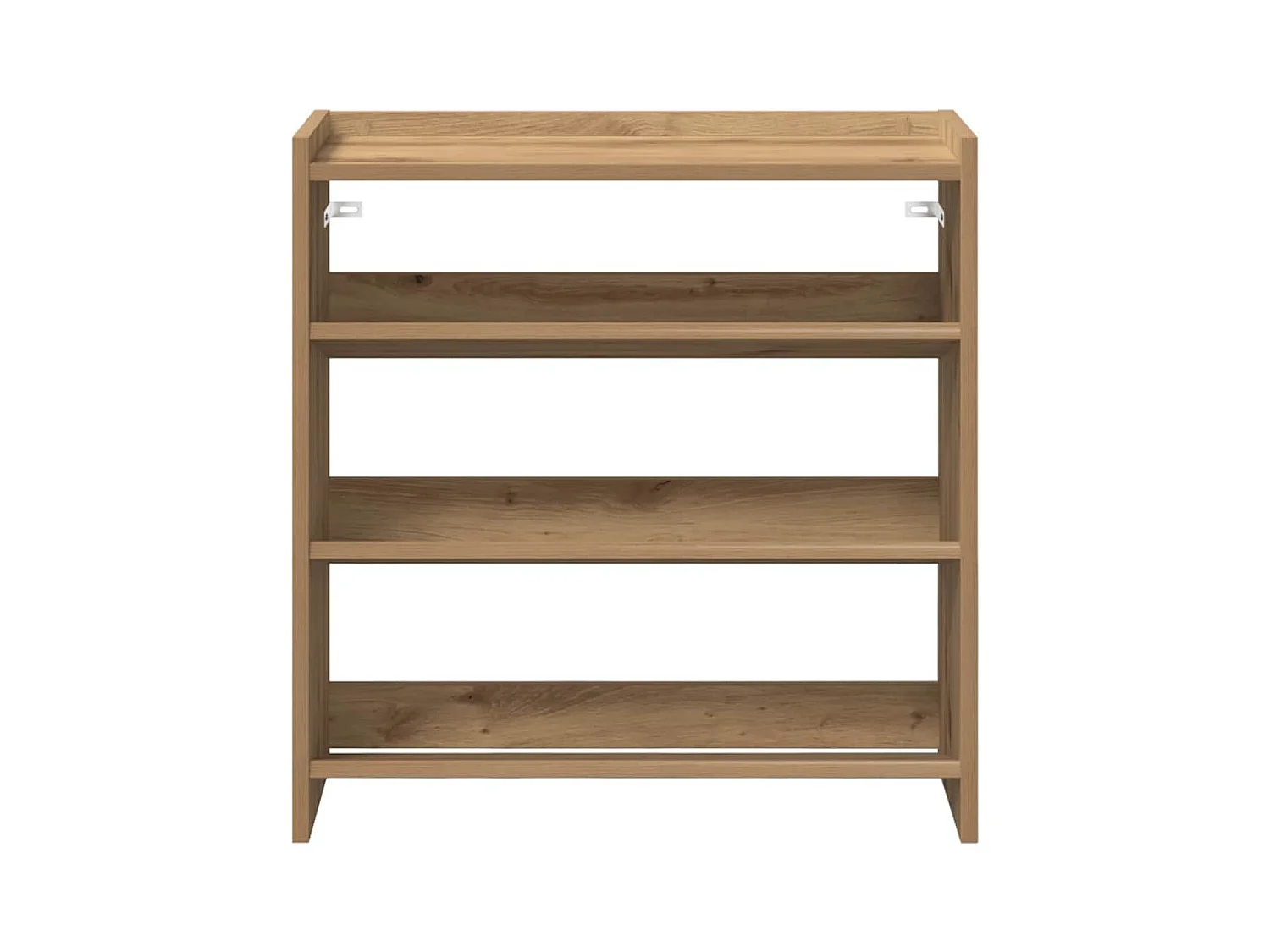 Étagère à chaussures chêne artisanal bois d'ingénierie