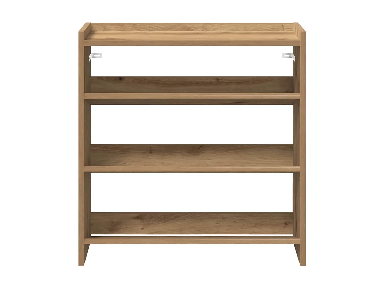 Étagère à chaussures chêne artisanal bois d'ingénierie