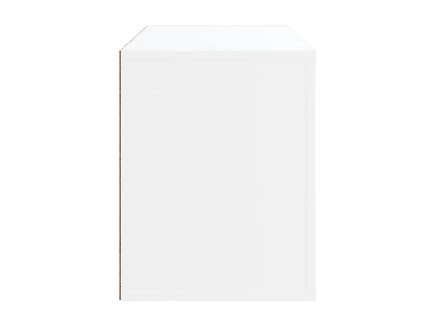 Armoire à chaussures Blanc 80x35x45 cm Bois d'ingénierie