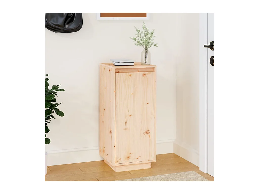 Armoire à chaussures 35x35x80 cm Bois de pin massif