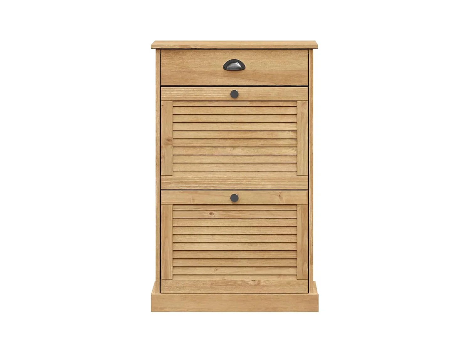Armoire à chaussures 60x35x96 cm bois massif de pin