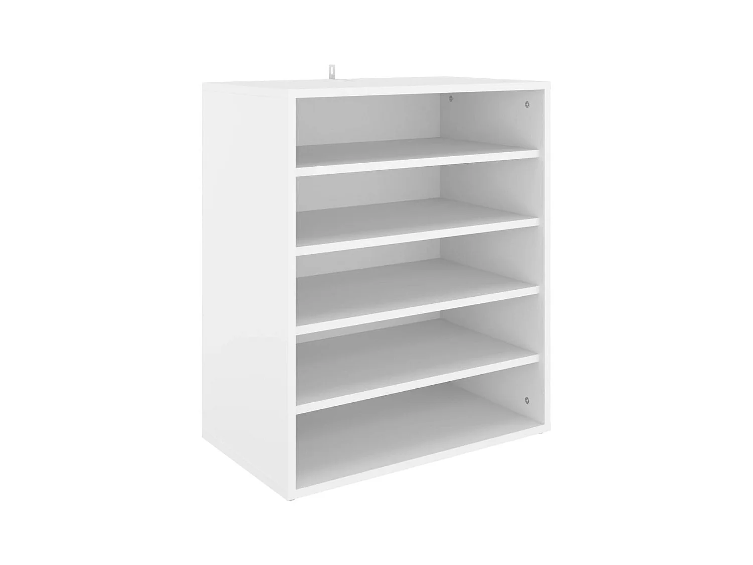 Armoire à chaussures Blanc 60x35x70 cm Bois d’ingénierie