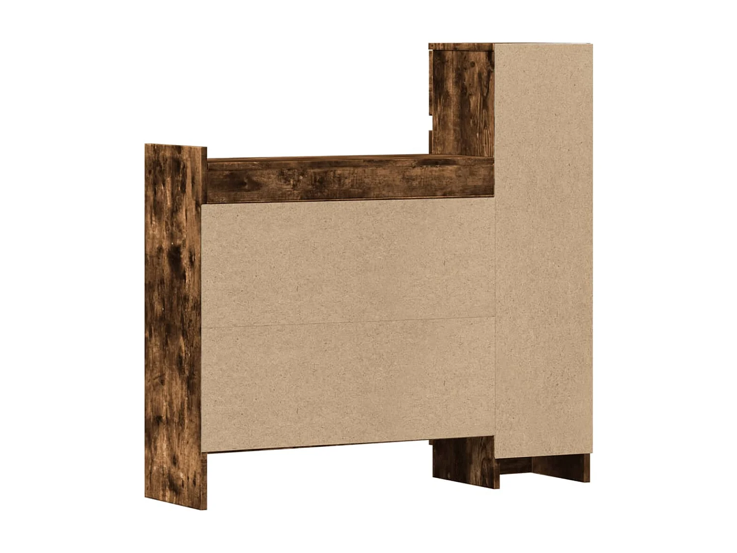 Zapatero de roble ahumado de madera de ingeniería