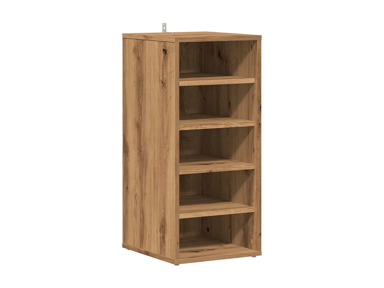 Armoire à chaussures chêne artisanal bois d'ingénierie