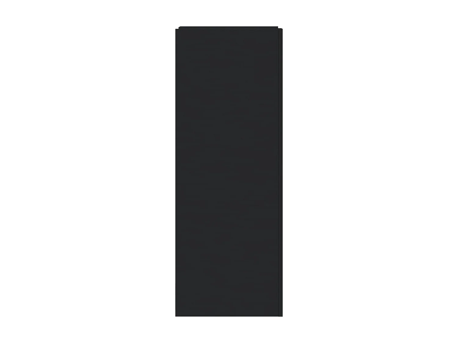 Zapatero negro 52x37,5x100 cm madera contrachapada