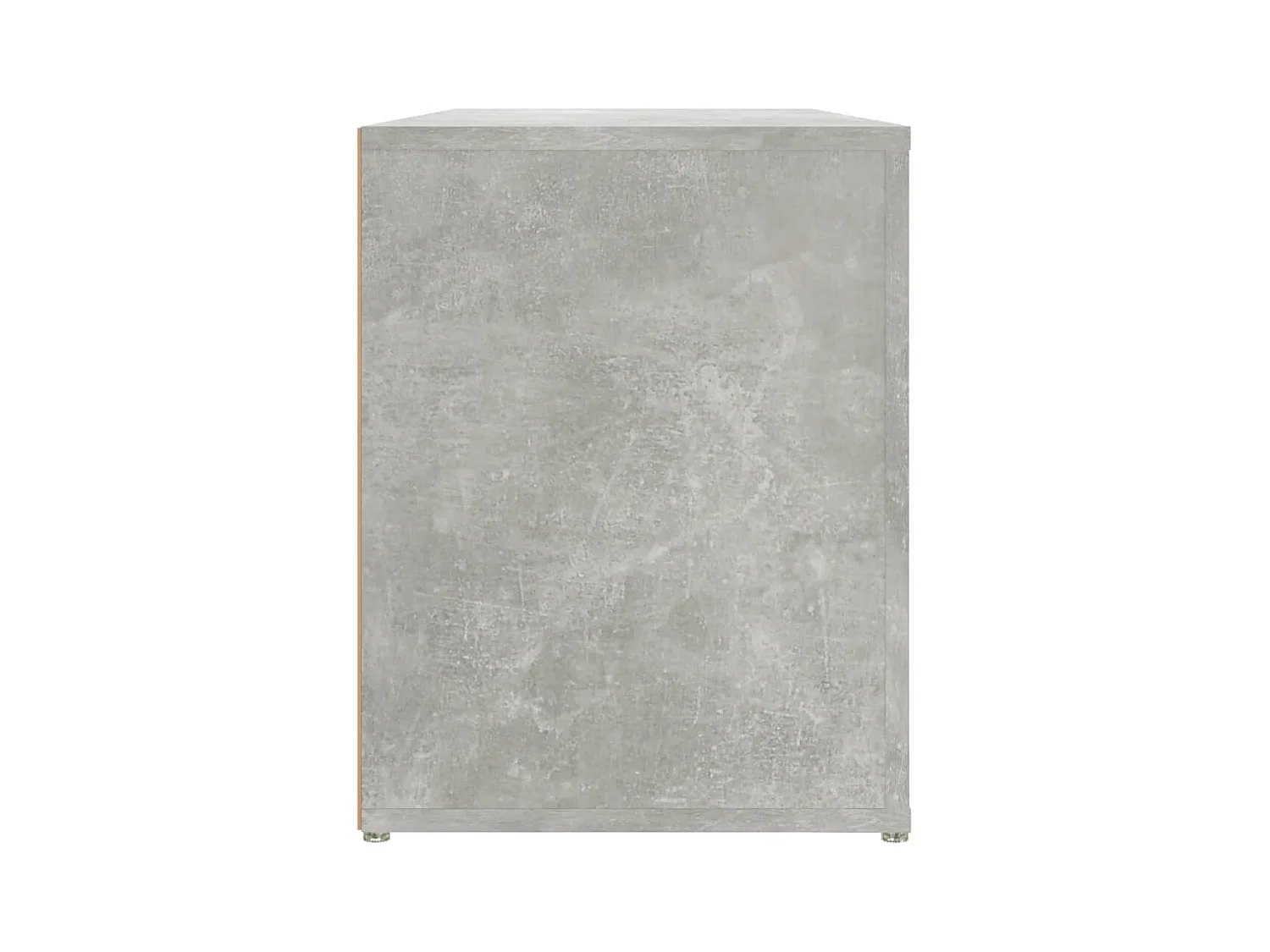 Étagère à chaussures Gris béton 100x35x45 cm Bois d'ingénierie