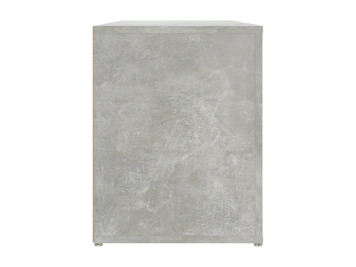 Zapatero Gris Hormigón 100x35x45 cm Madera de Ingeniería