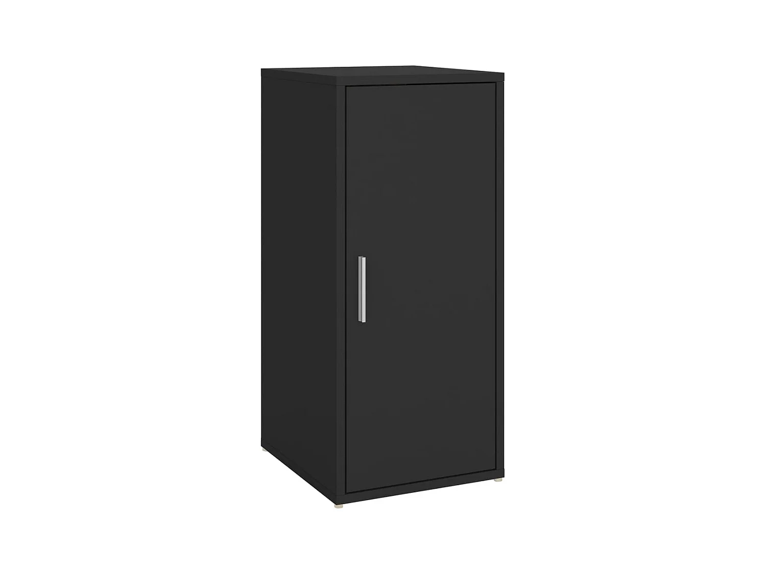 Zwarte schoenenkast 32x35x70 cm Technisch hout