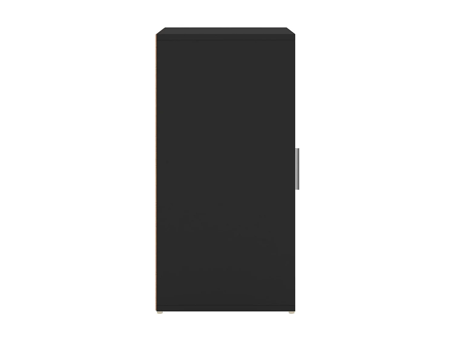 Armoire à chaussures Noir 32x35x70 cm Bois d’ingénierie