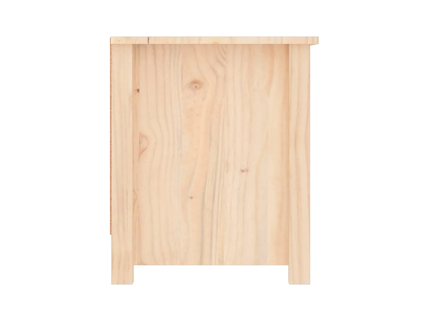 Armoire à chaussures 110x38x45,5 cm Bois de pin massif
