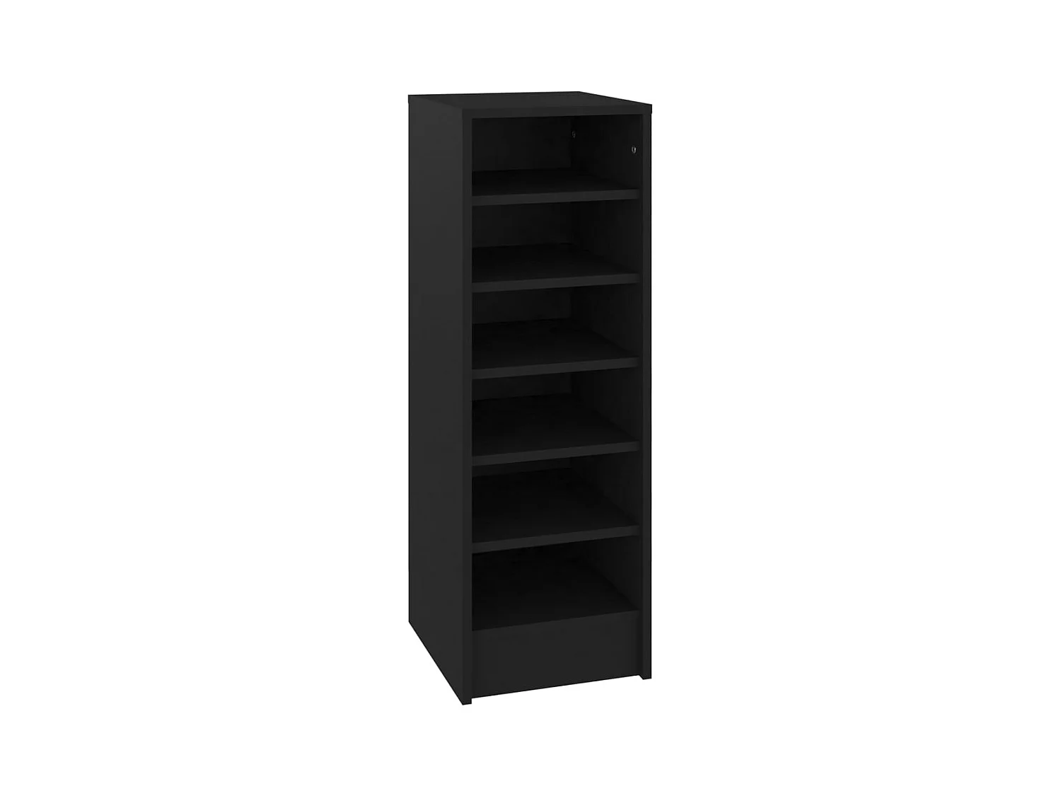 Armoire à chaussures Noir 31,5x35x90 cm Bois d'ingénierie