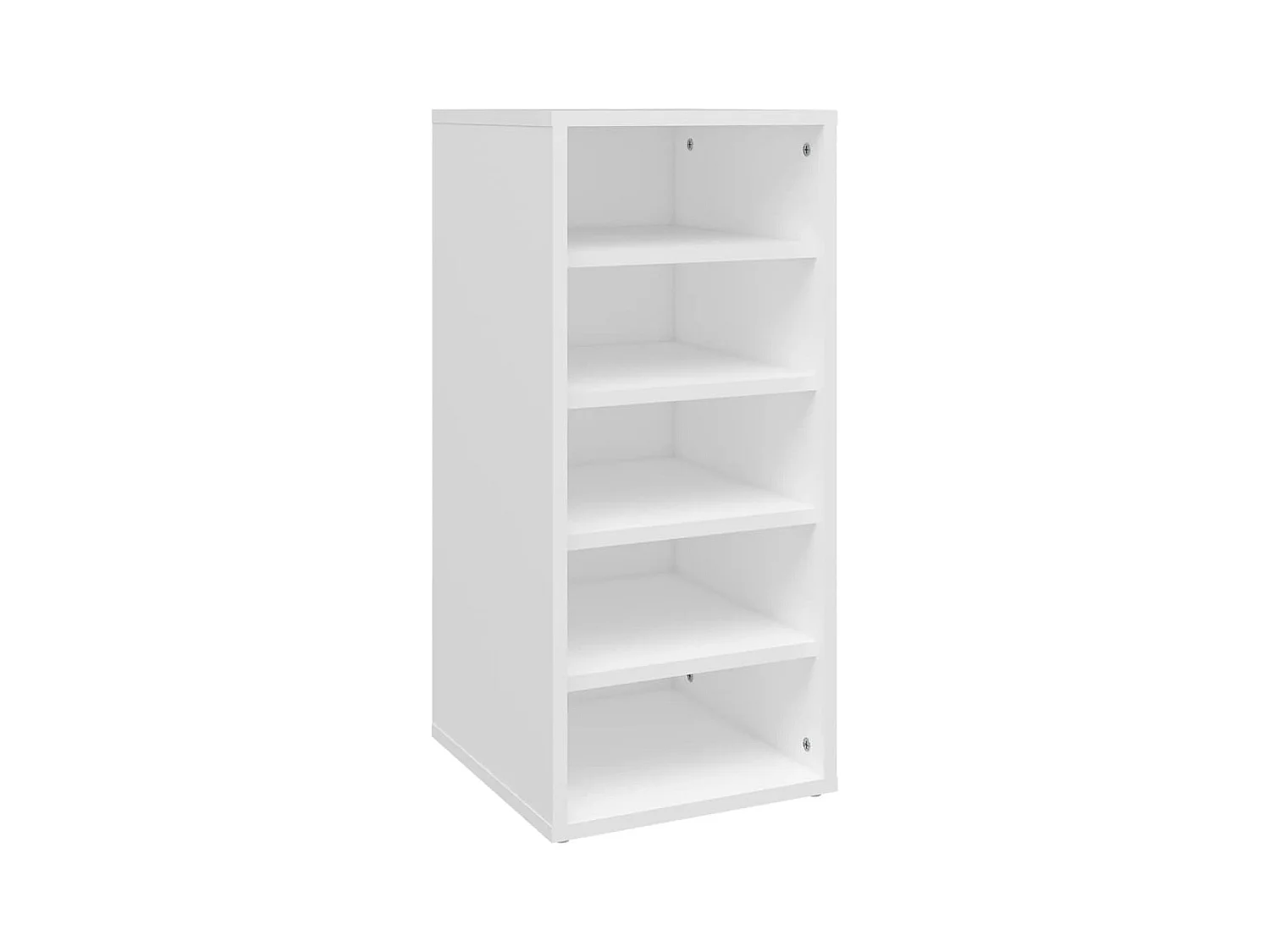 Armoires à chaussures 2pcs Blanc 31,5x35x70cm Bois d'ingénierie