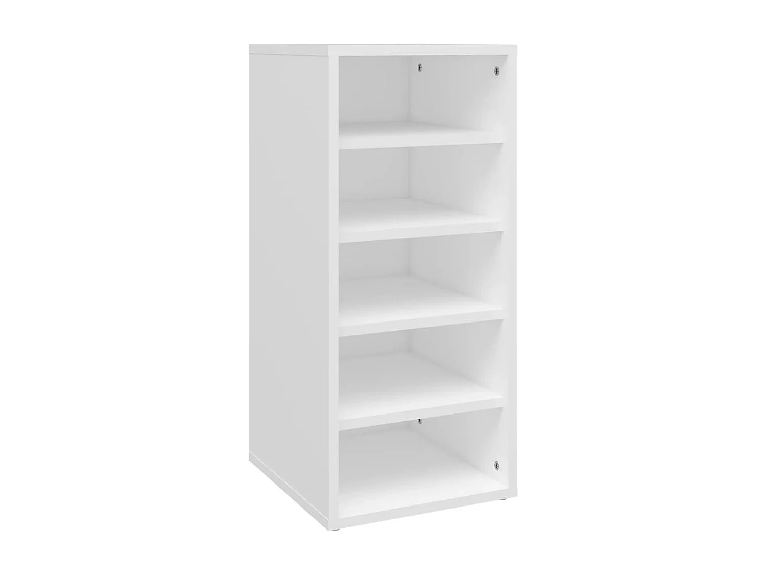 zapateros blancos de 31,5 x 35 x 70 cm de madera de ingeniería