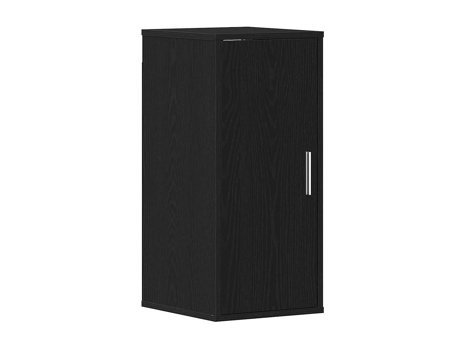 Armoire à chaussures chêne noir 32x35x70 cm bois ingénierie