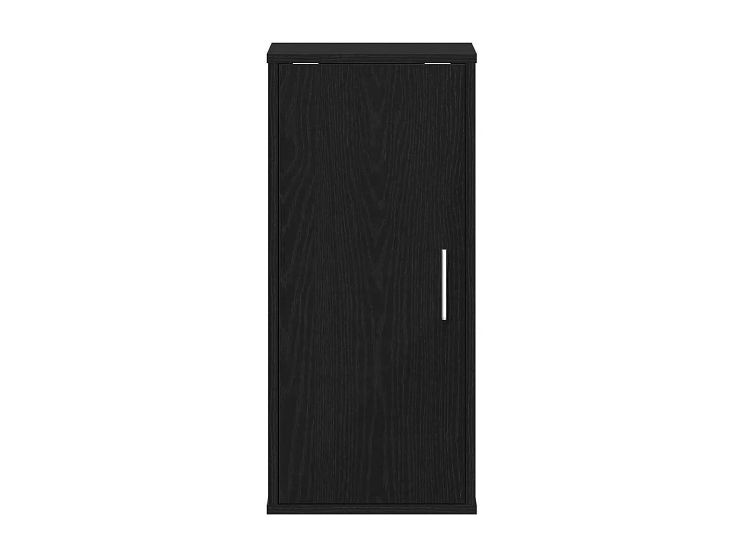 Armoire à chaussures chêne noir 32x35x70 cm bois ingénierie