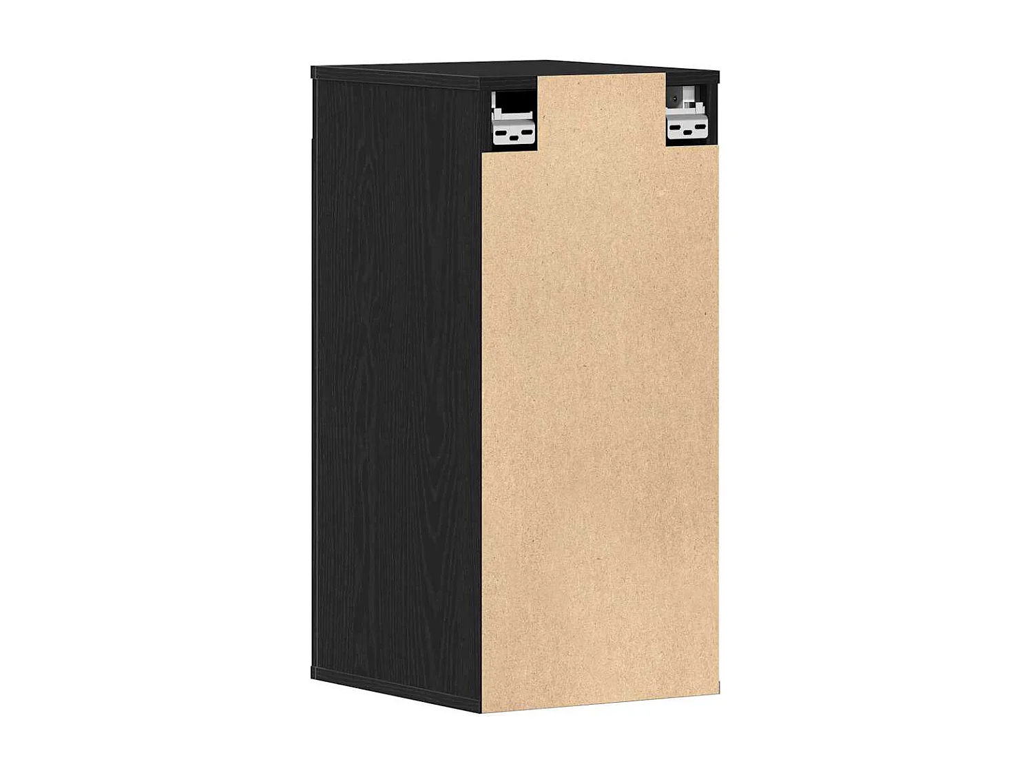 Armoire à chaussures chêne noir 32x35x70 cm bois ingénierie