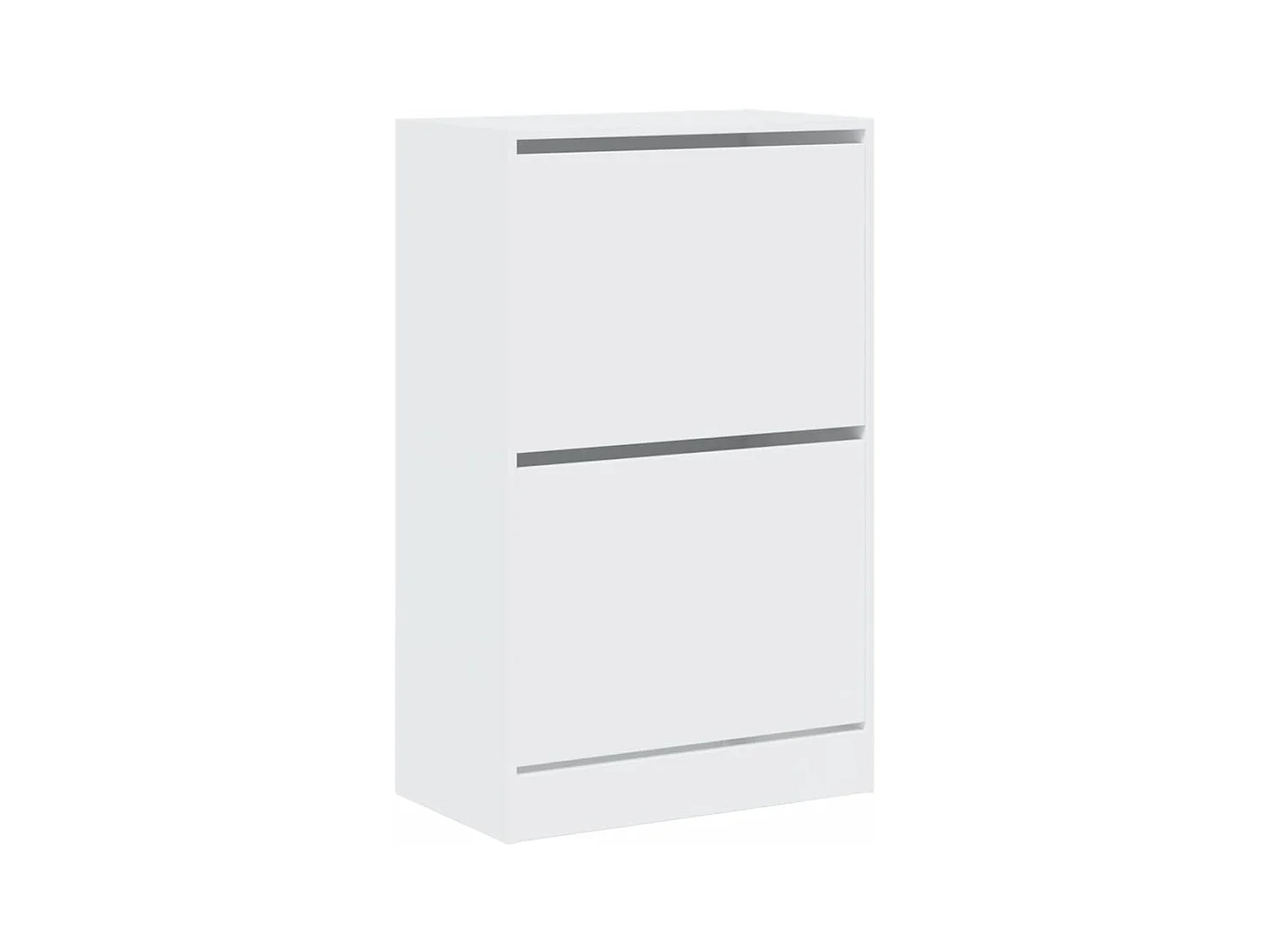 Armoire à chaussures blanc 60x34x96,5 cm bois d'ingénierie