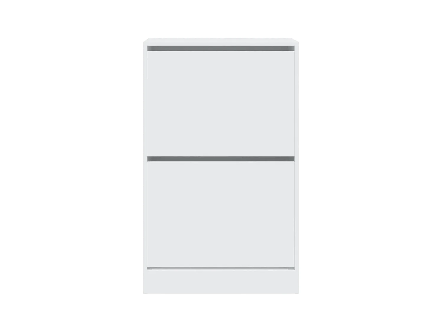 Armoire à chaussures blanc 60x34x96,5 cm bois d'ingénierie