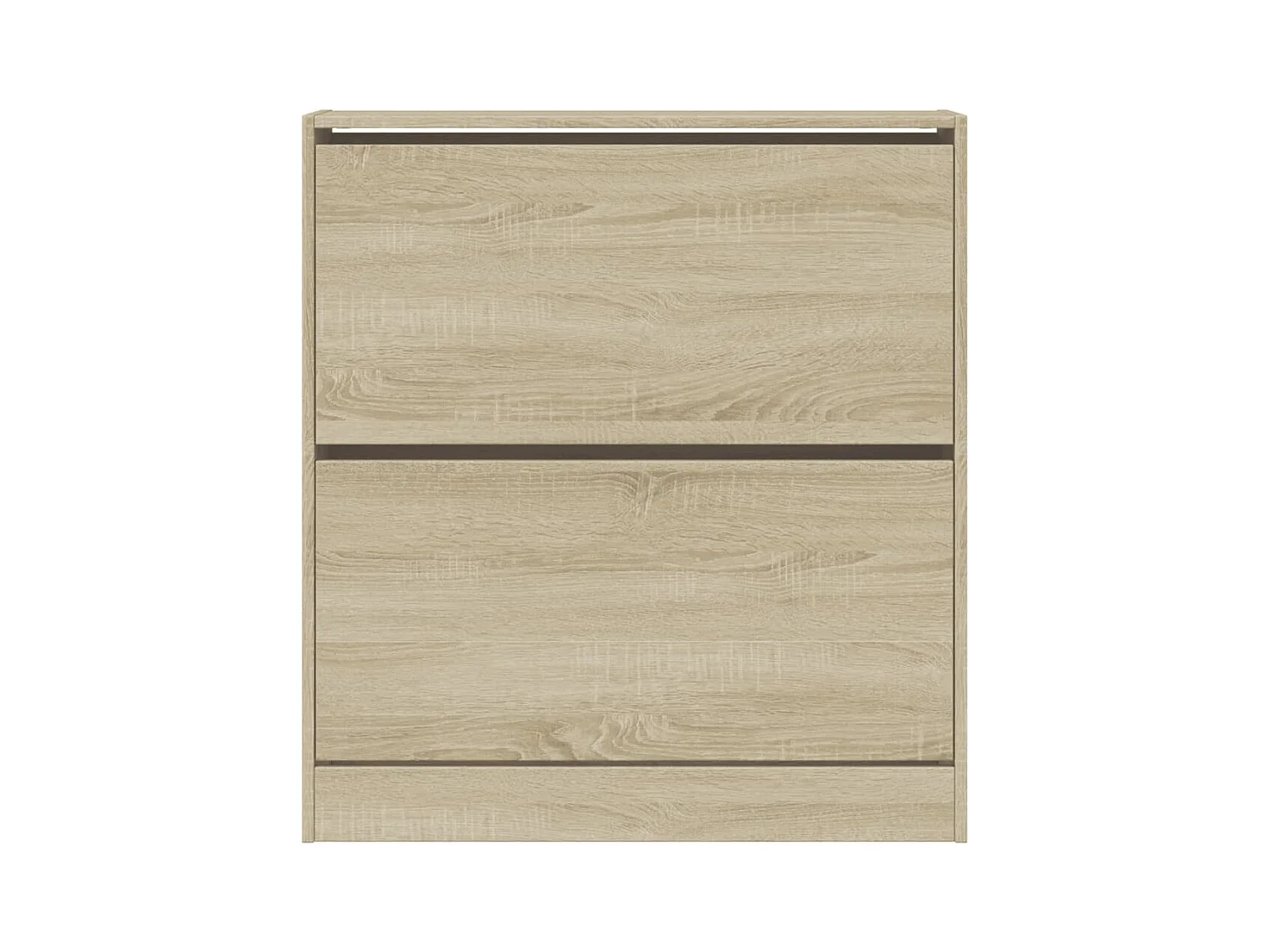 Armoire à chaussures chêne sonoma 80x21x87,5 cm bois ingénierie