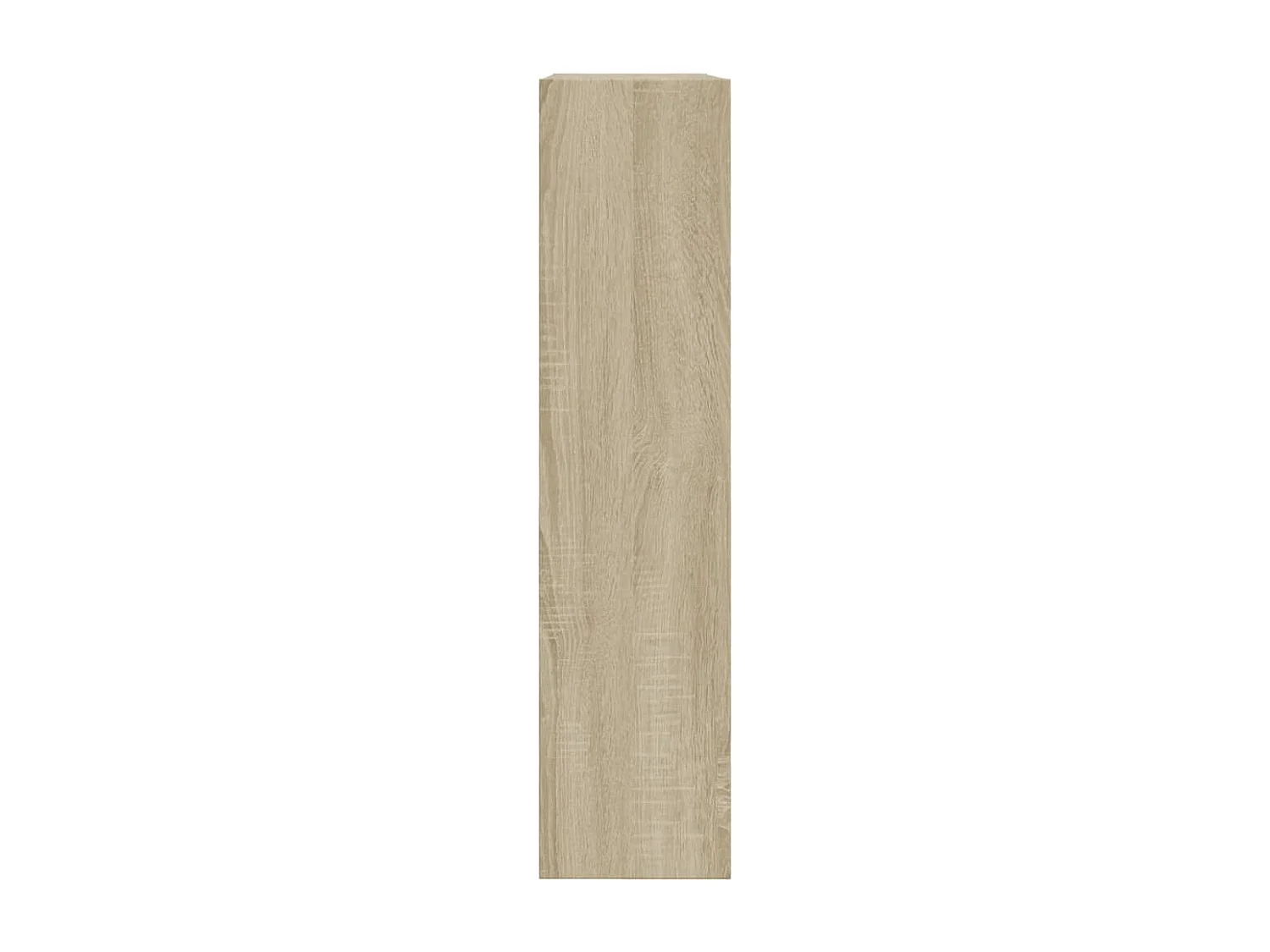 Zapatero de roble Sonoma 80x21x87,5 cm madera de ingeniería