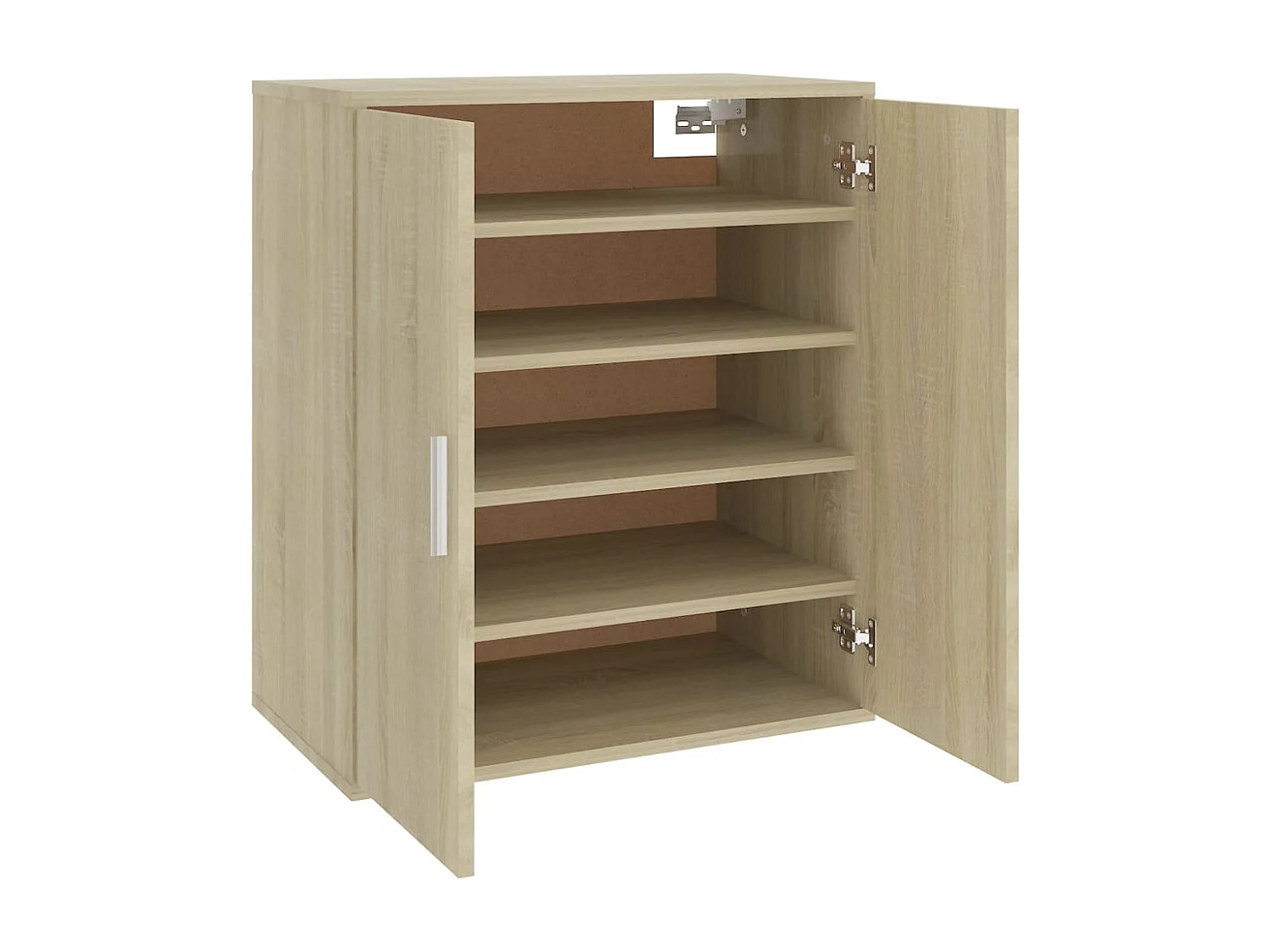 Zapatero roble Sonoma 60x35x70 cm Madera de ingeniería
