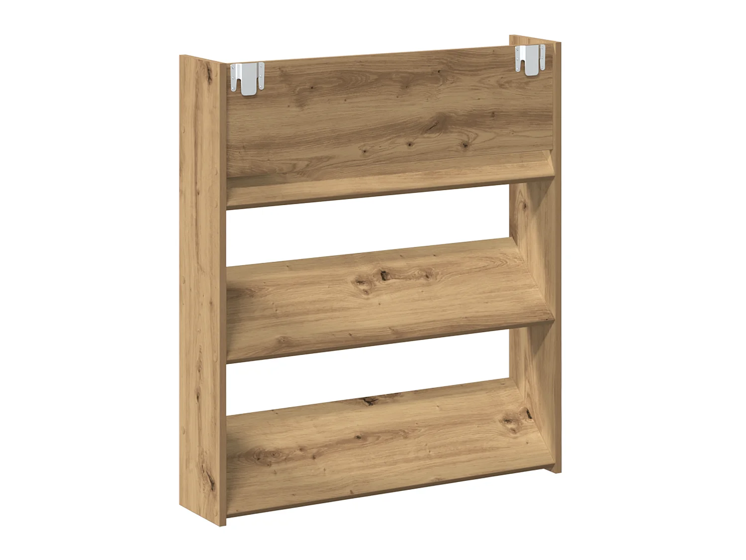 Cabinets à chaussures muraux avec étagère Autre 2 pcs chêne artisanal