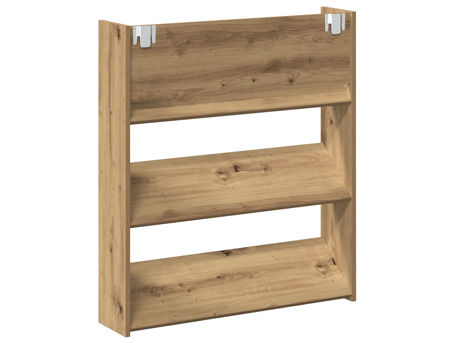 Cabinets à chaussures muraux avec étagère Autre 2 pcs chêne artisanal