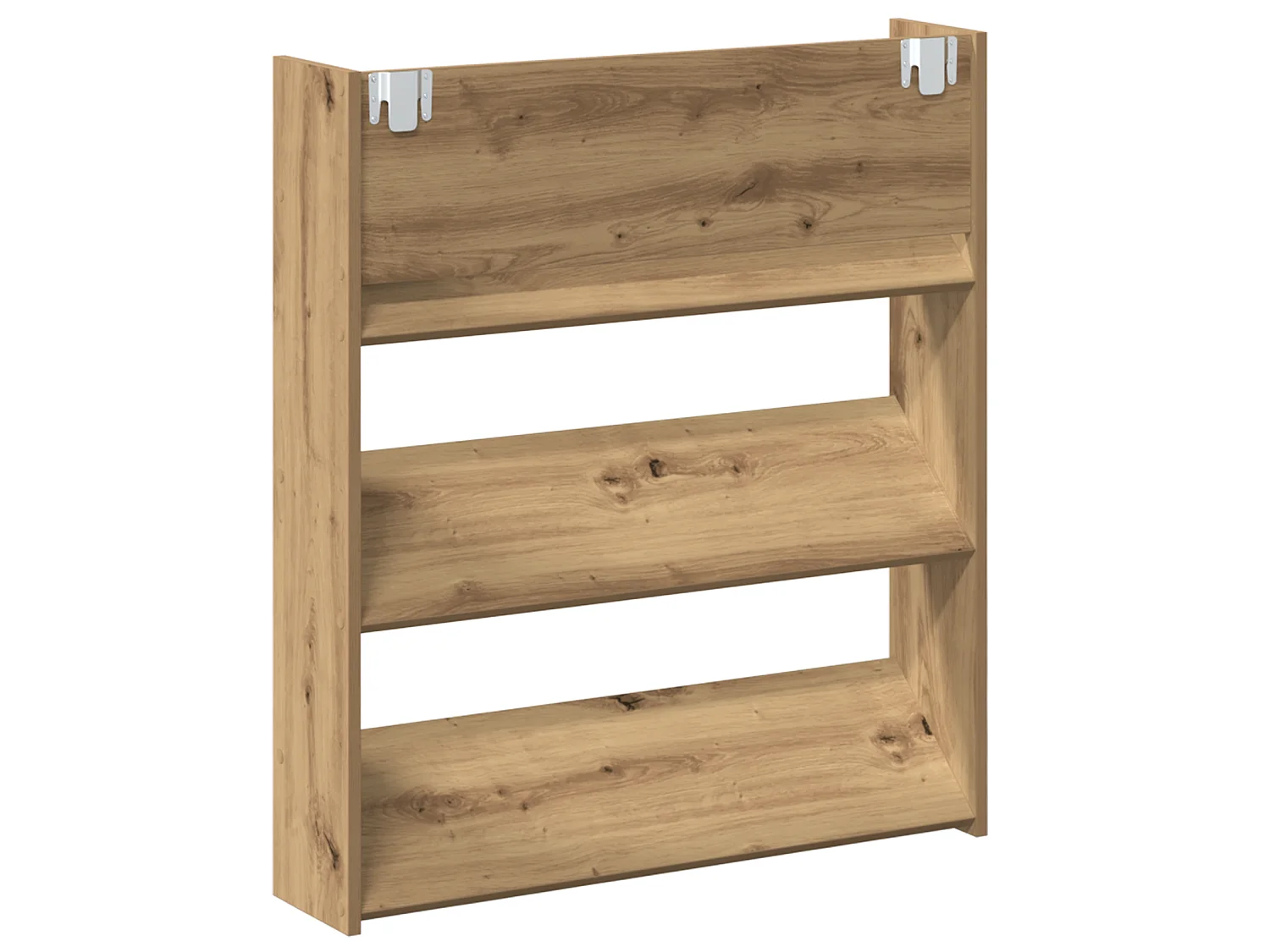 Cabinets à chaussures muraux avec étagère Autre 2 pcs chêne artisanal