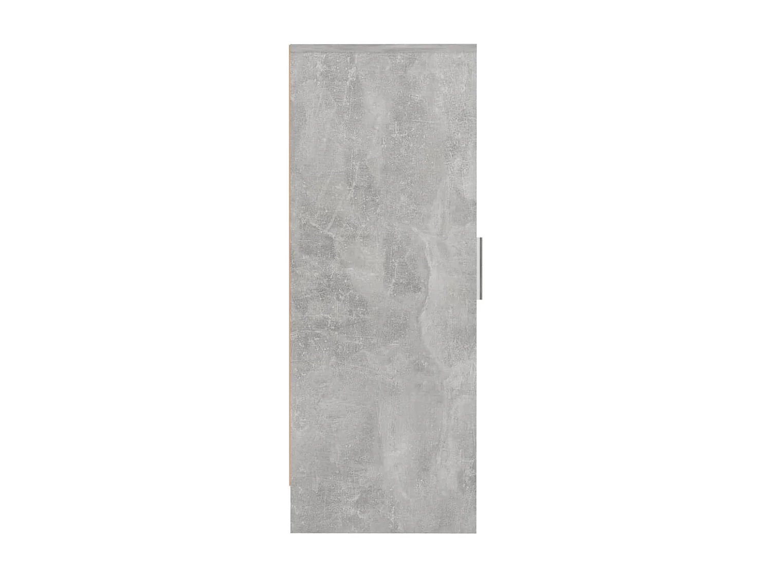 Scarpiera grigio cemento 32x35x92 cm in legno ingegnerizzato