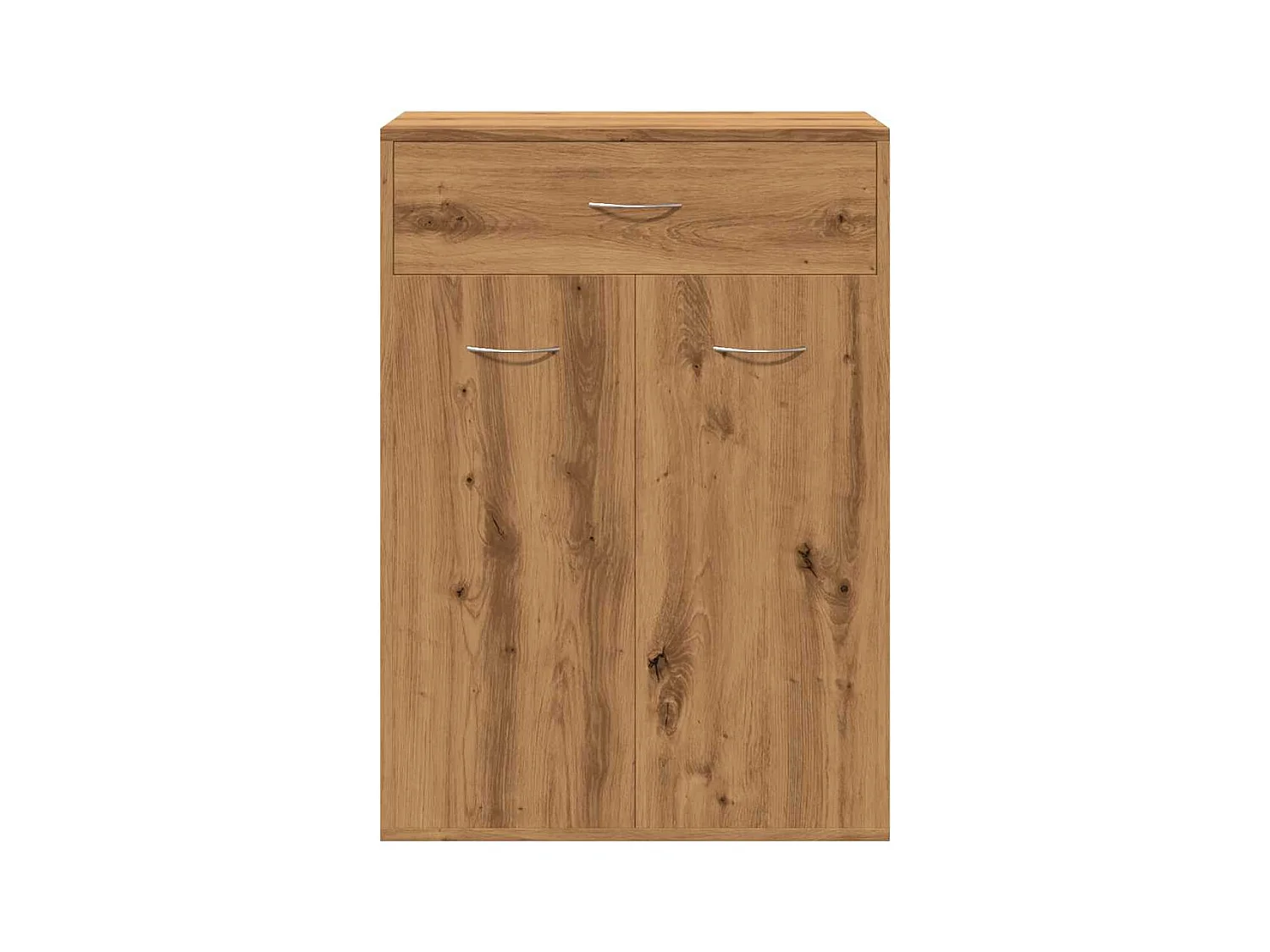 Armoire à chaussures chêne artisanal bois d'ingénierie