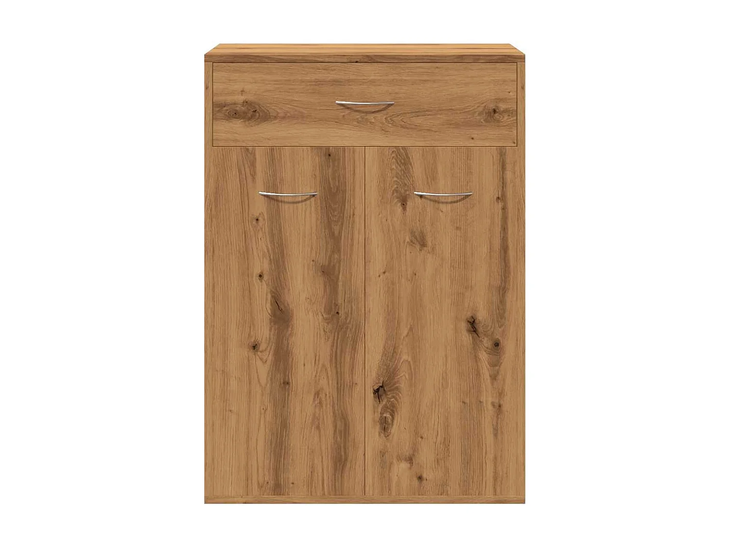 Armoire à chaussures chêne artisanal bois d'ingénierie