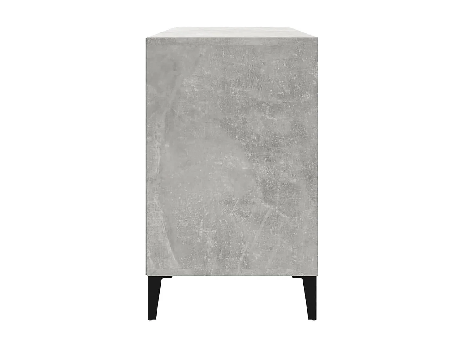Armoire à chaussures Gris béton 102x36x60 cm Bois d'ingénierie