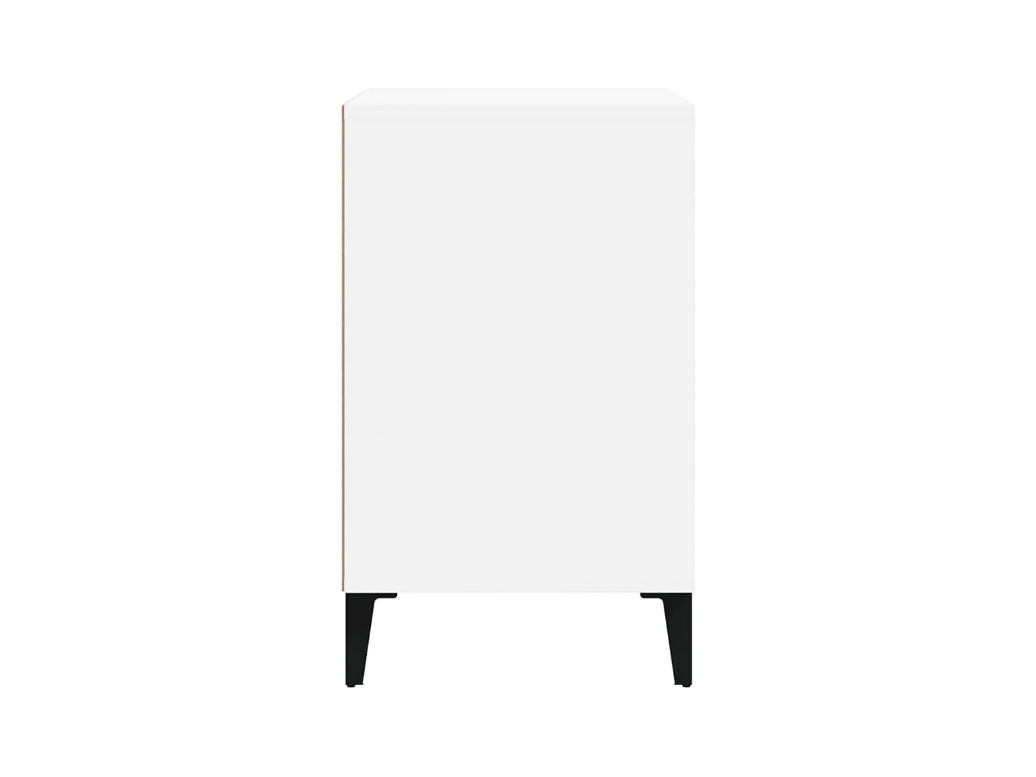 Armoire à chaussure Blanc brillant 102x36x60 cm Bois ingénierie