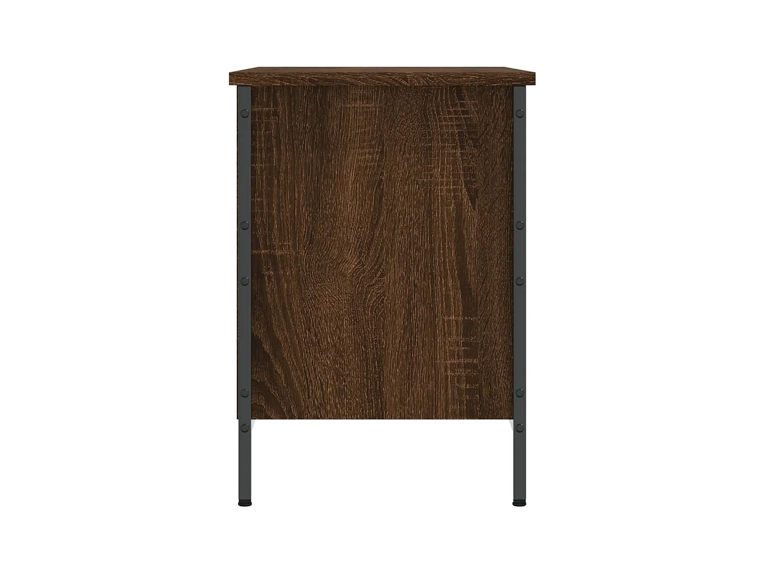 Armoire à chaussures chêne marron 69x35x50 cm bois d'ingénierie