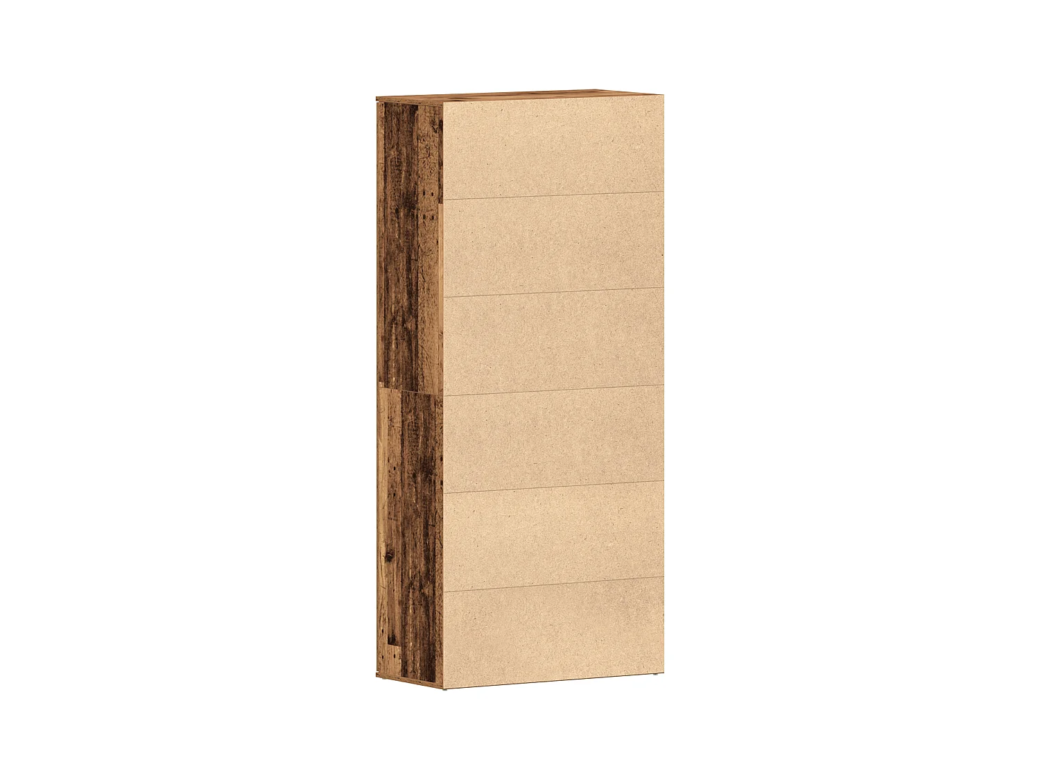 Cabinet à Chaussures Bois Ancien 80x39x180 cm Bois d'Ingénierie