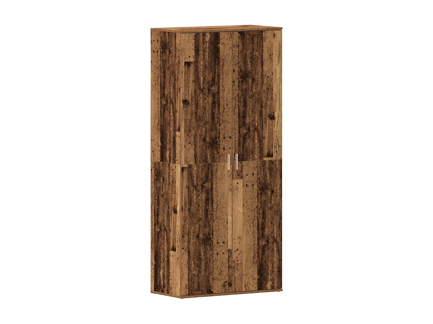 Cabinet à Chaussures Bois Ancien 80x39x180 cm Bois d'Ingénierie