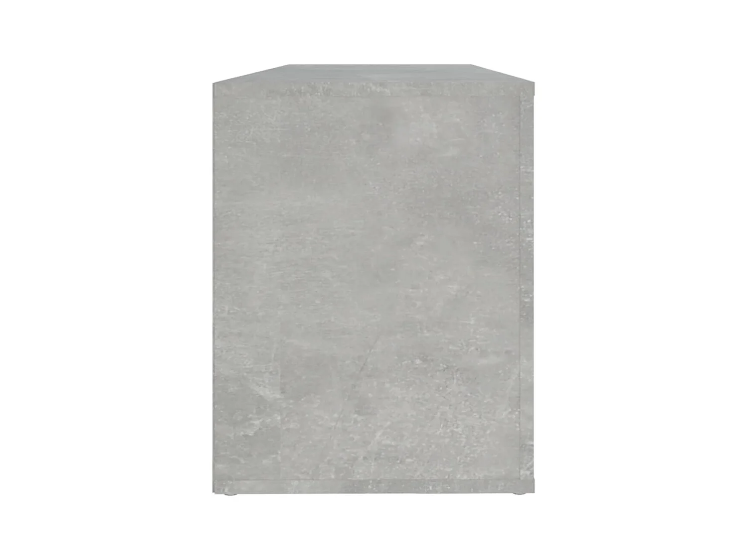 Zapatero gris hormigón 100x35x45 cm Madera de ingeniería