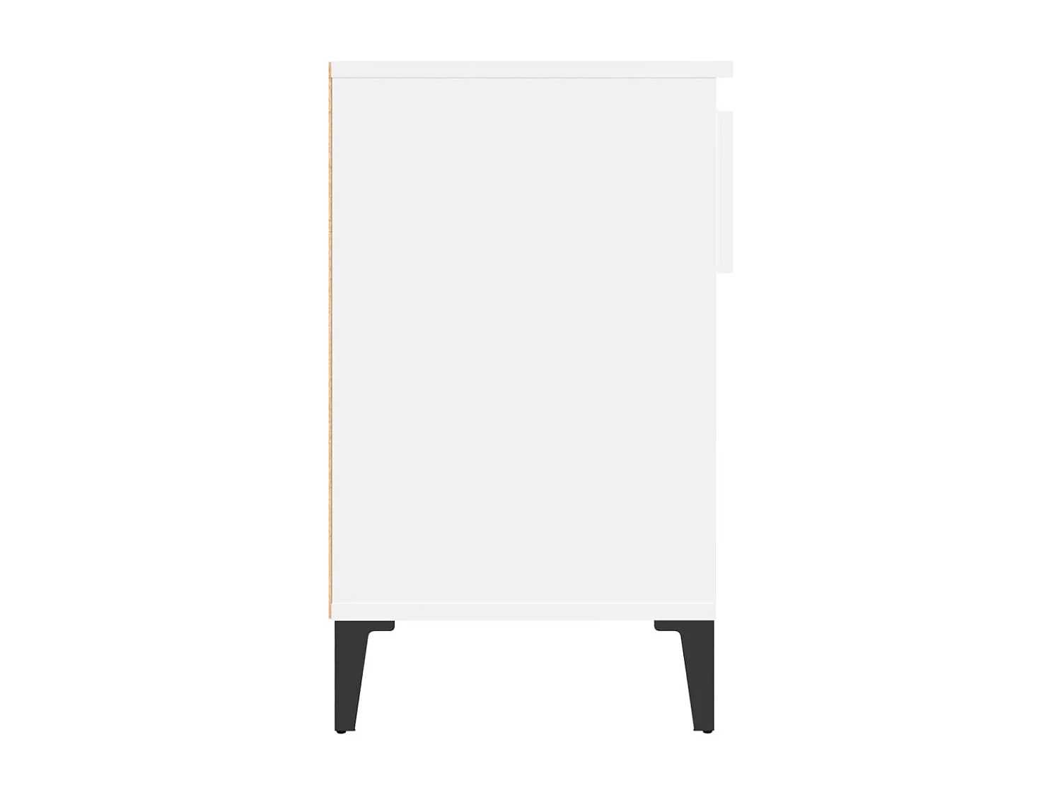 Armoire à chaussures Blanc 102x36x60 cm Bois d'ingénierie