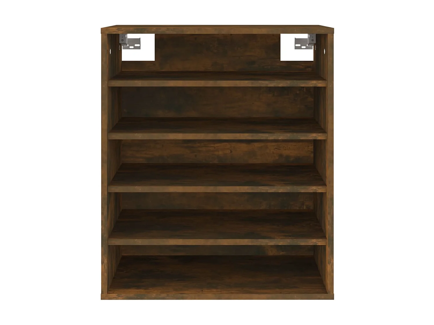 Zapatero de roble ahumado 60x35x70 cm Madera de ingeniería