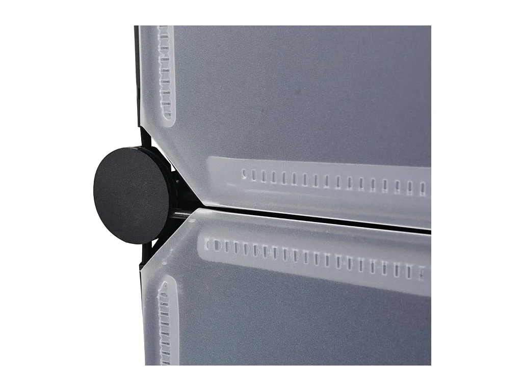 Armoire à chaussures avec 10 compartiments Noir