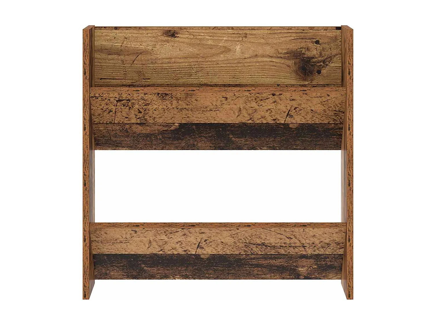 Cabinets à chaussures muraux 2 pcs Vieux bois 60 x 18 x 60 cm