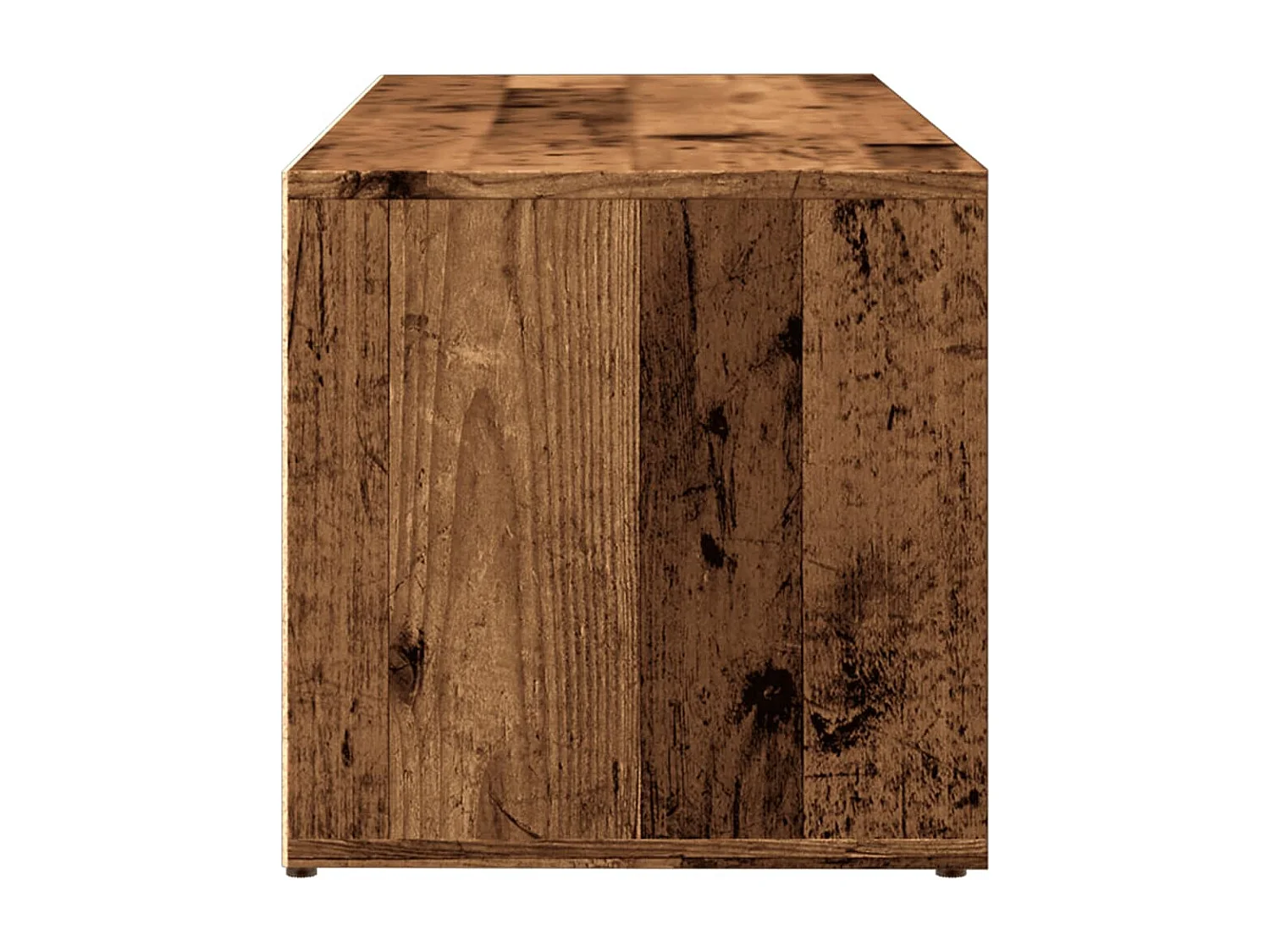 Alte Schuhablagebank aus Holz 105x35x35 cm