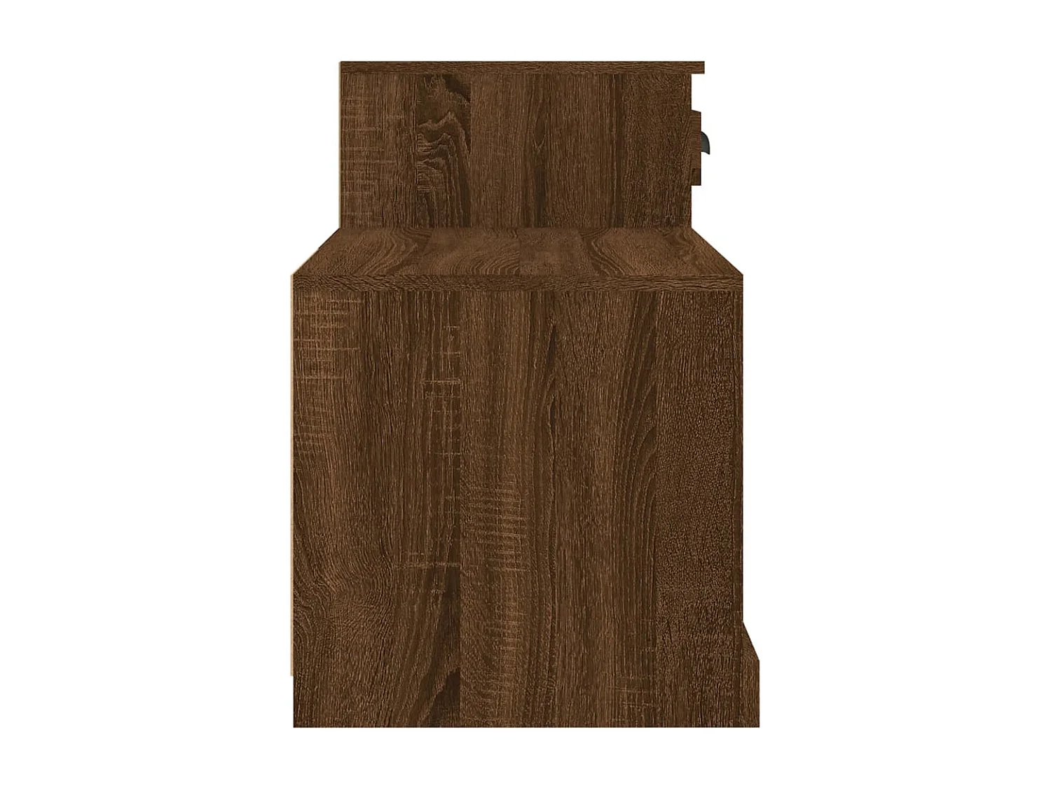 Zapatero roble marrón 100x42x60cm madera de ingeniería
