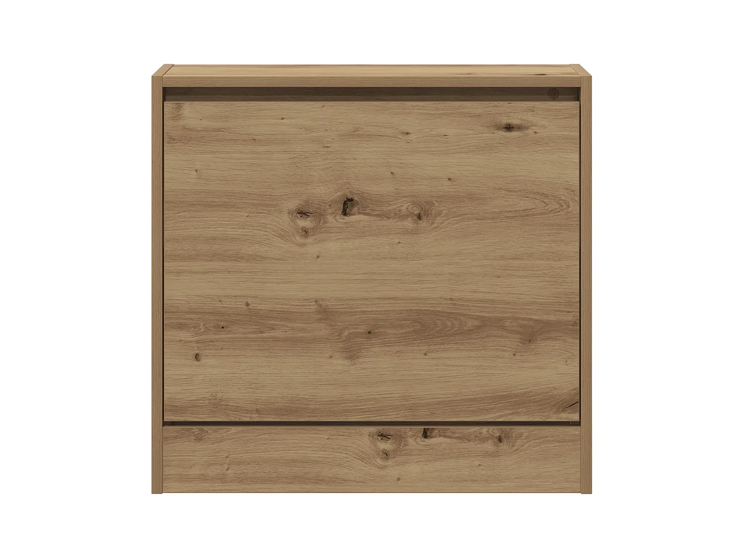 Meuble à chaussures Chêne artisan 60x21x57 cm Bois d'ingénierie