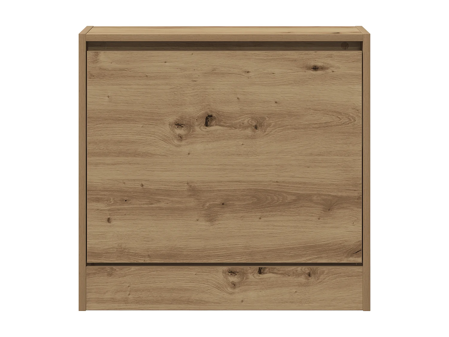 Meuble à chaussures Chêne artisan 60x21x57 cm Bois d'ingénierie