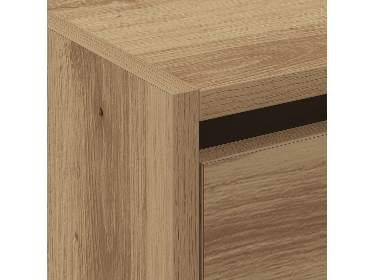 Meuble à chaussures Chêne artisan 60x21x57 cm Bois d'ingénierie