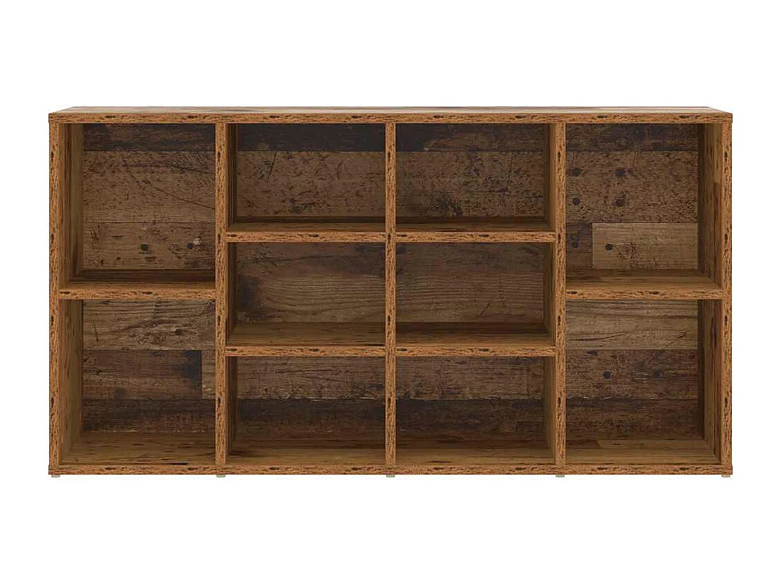 Banc à chaussures Vieux bois 103 x 30 x 55 cm Bois d'ingénierie