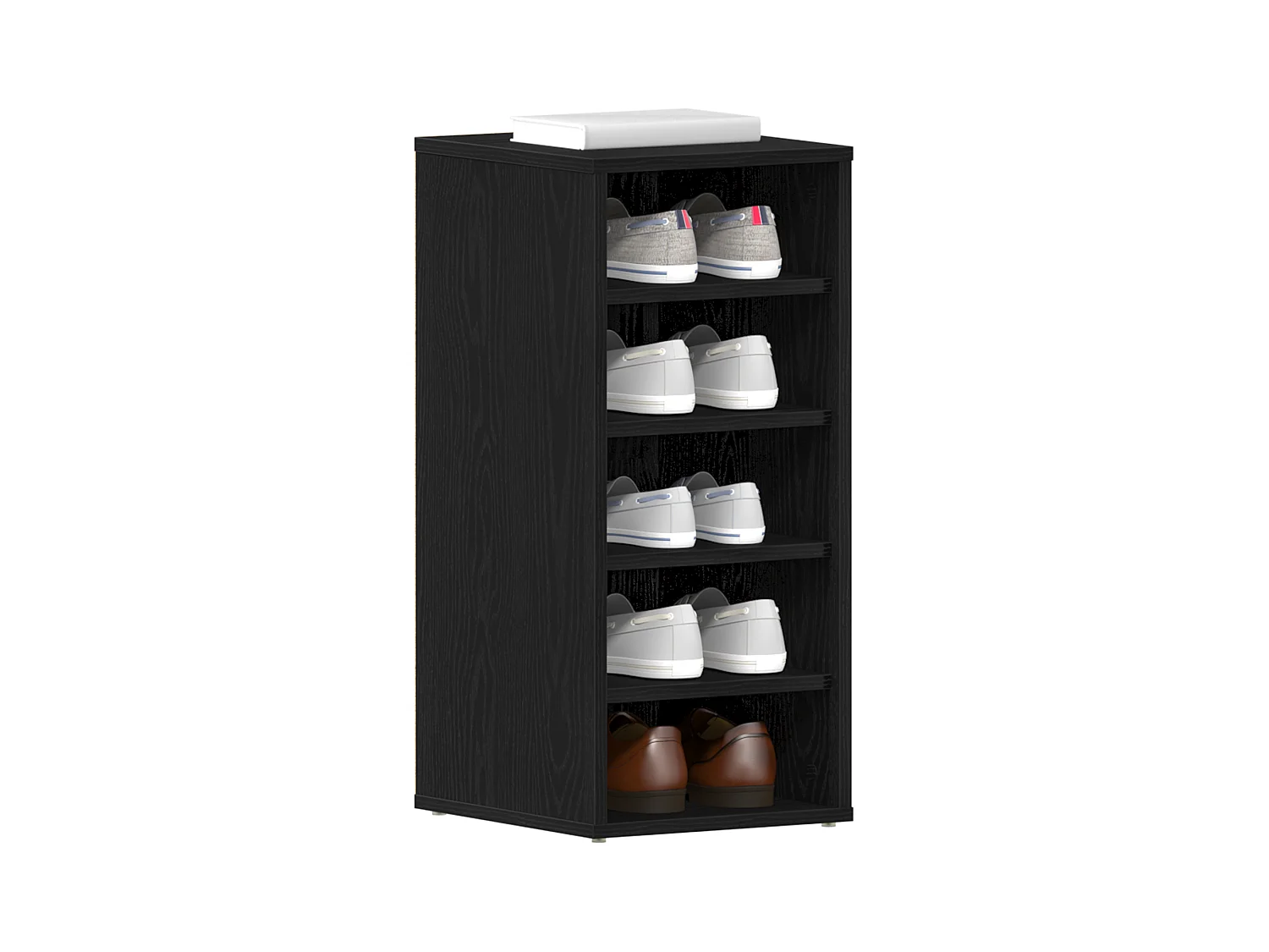 Schoenenkast Zwarte eik Technisch hout 32 x 35 x 70 cm