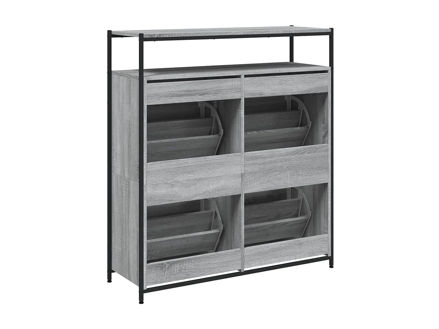 Scarpiera a 4 cassetti Sonoma Grey