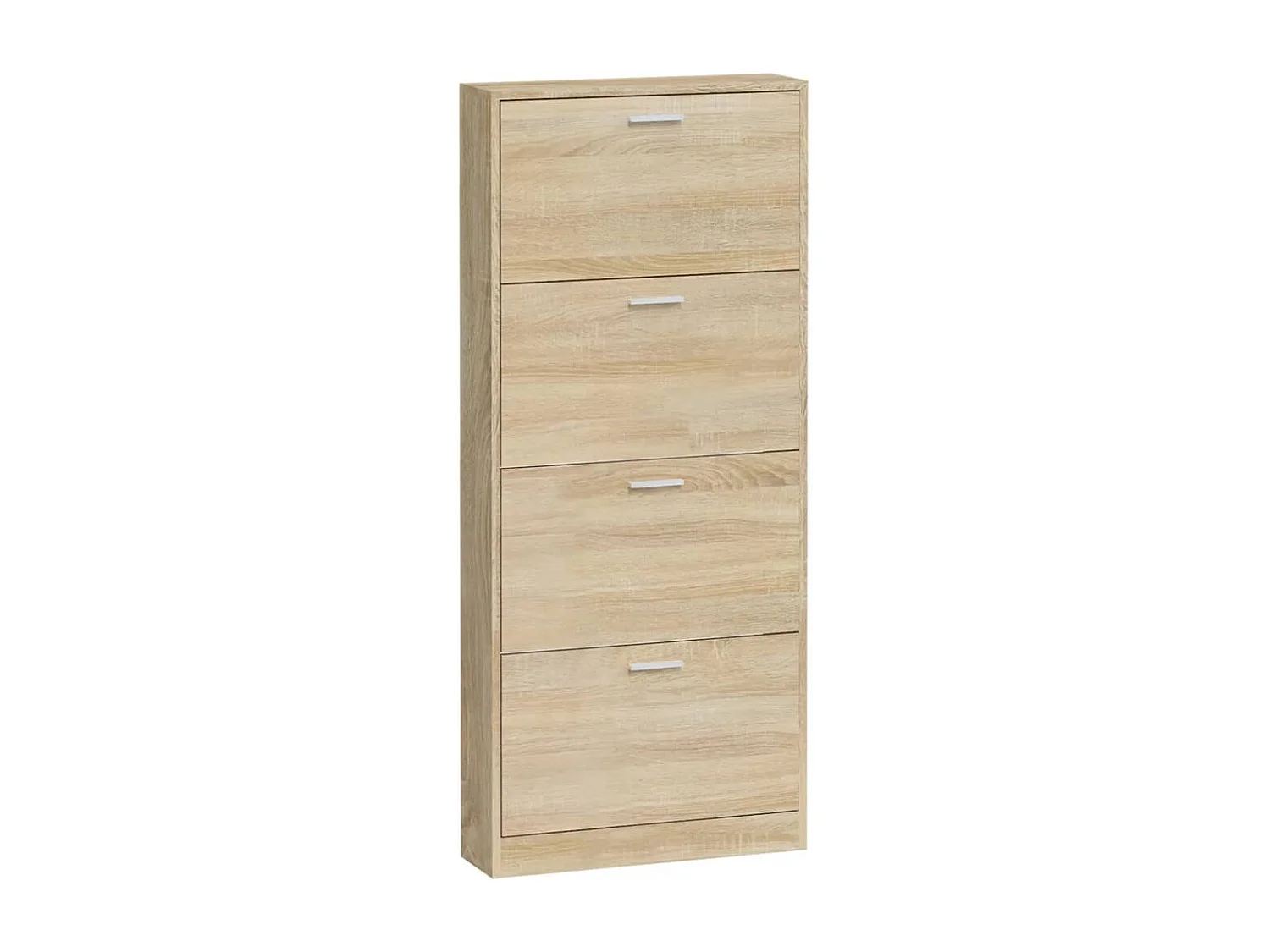 Scarpiera Rovere 59x17x150 cm Legno composito